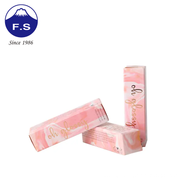 Rose Gold Logo Lip Bloss Small Cosmetic Box